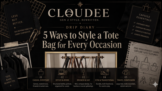5 Ways to Style a Tote Bag for Every Occasion