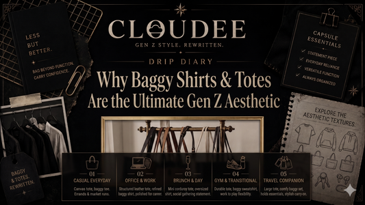 Why Baggy Shirts & Totes Are the Ultimate Gen Z Aesthetic
